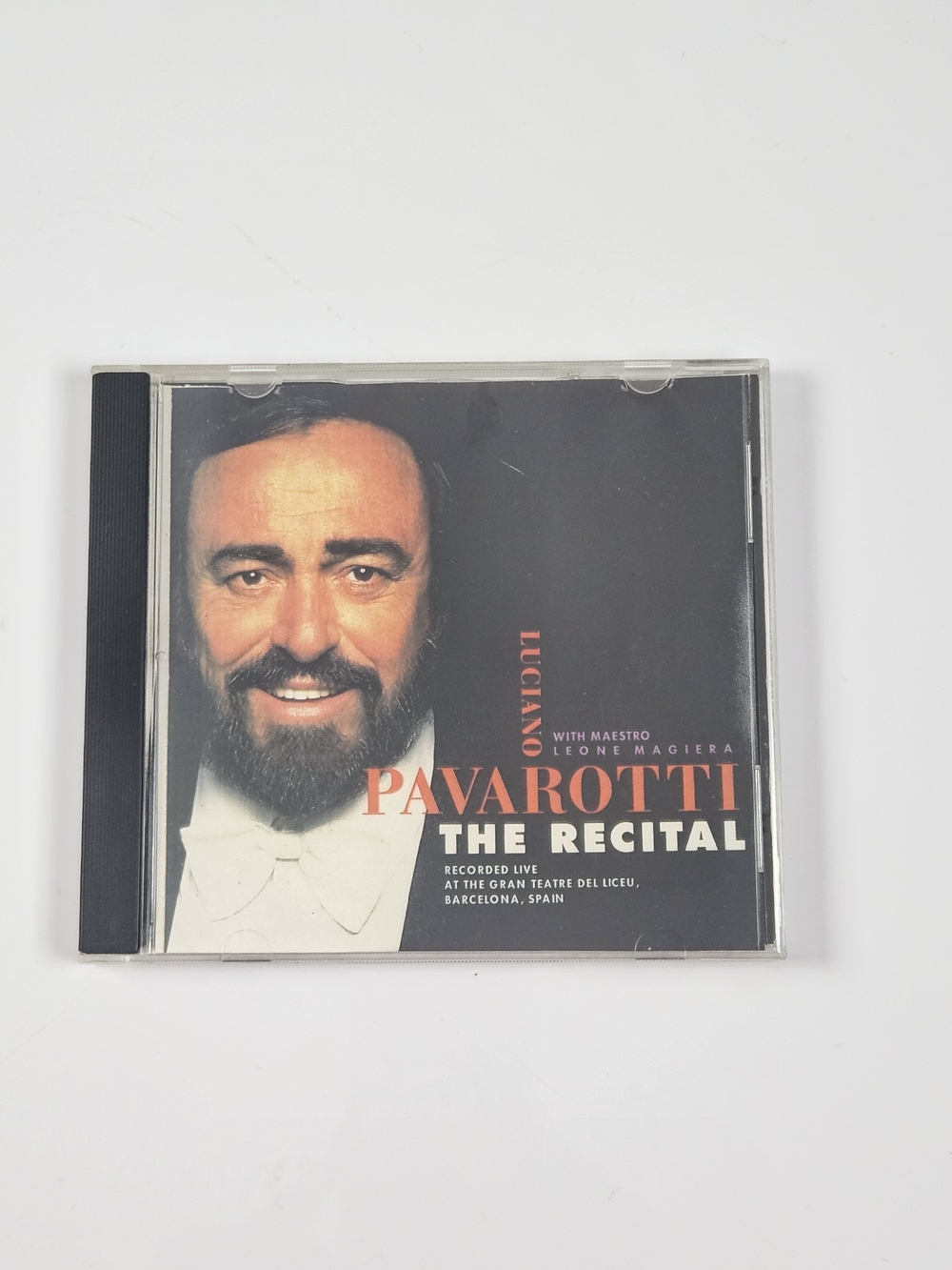 Luciano Pavarotti The Recital CD 1999 Leone Magiera Q Records Atlantic 92837-2